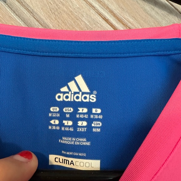 Adidas 3 Pack of ClimaCool Athletic Short Sleeve Shirts Tee Neon Colours - Picture 14 of 16